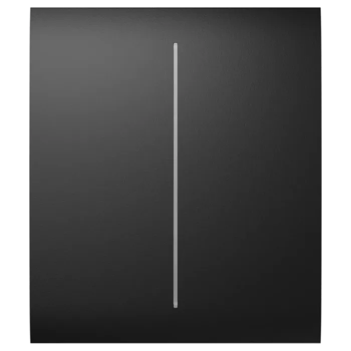 Ajax CenterButton (2-gang) black Кнопка центральна для двоклавішного вимикача