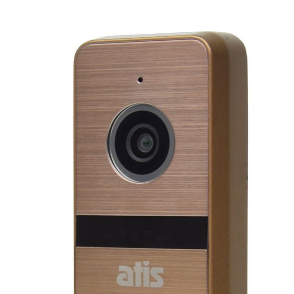 Комплект відеодомофона ATIS AD-770FHD Black + AT-400HD Gold