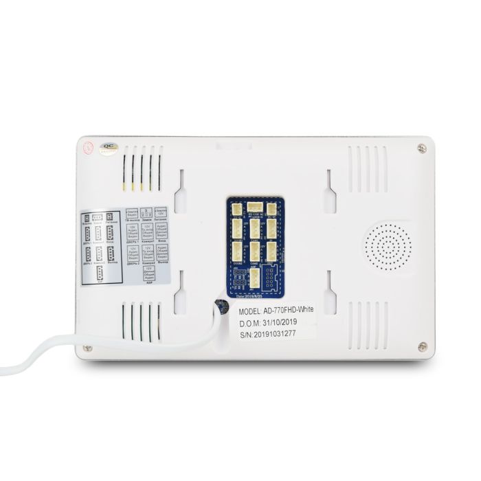 Комплект відеодомофона ATIS AD-770FHD White + AT-400FHD Silver