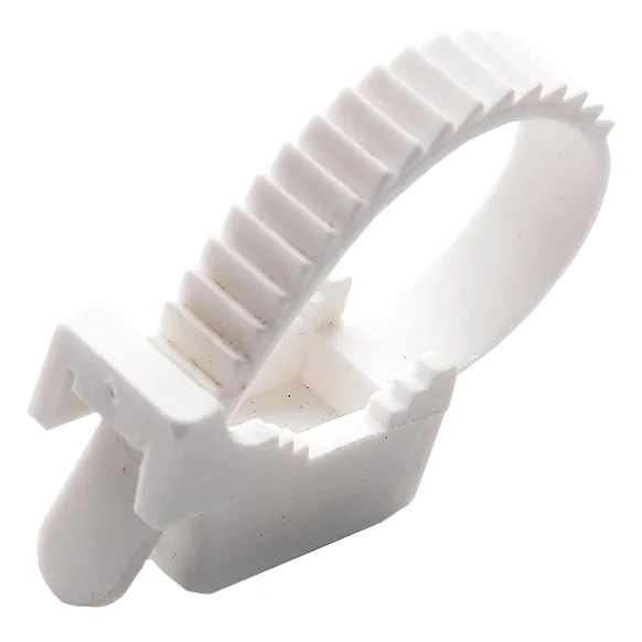 APRO KR-33W Кріплення ремінцеве біле 10х120 мм (пач. 50 шт.)