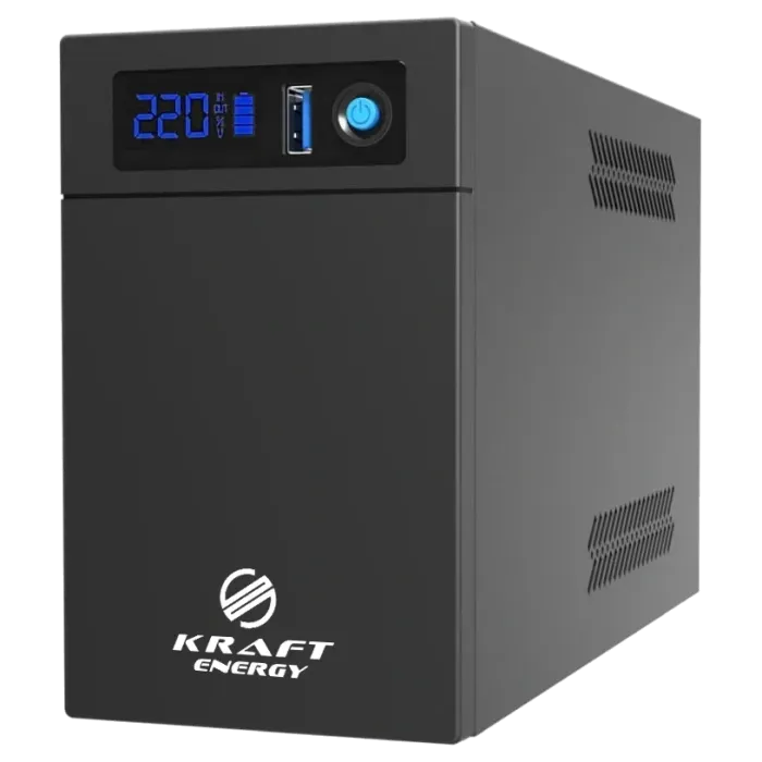 Kraft KRF-1200VA/720W(LED) LiFePO4 UPS Джерело безперебійного живлення