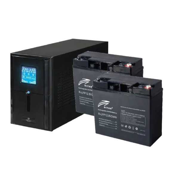 Must + Ritar 800Вт Система безперебійного живлення 614Вт●год