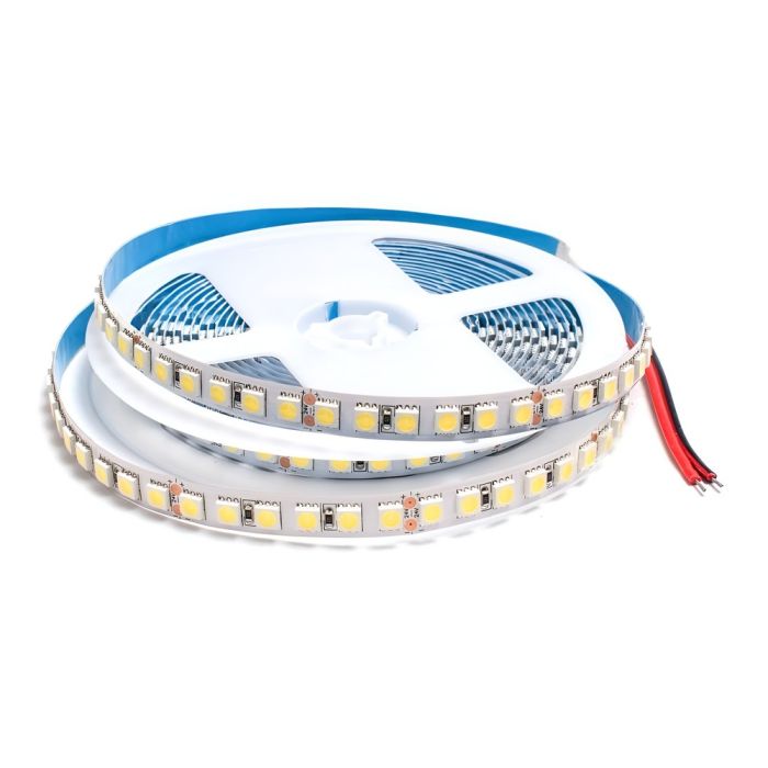 Світлодіодна стрічка Lightwell 5050 120LED 24V 6000k 10mm White 5 метрів