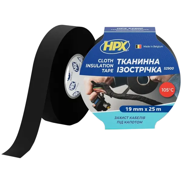 HPX LI1925 19мм х 25м Стрічка тканинна ізоляційна