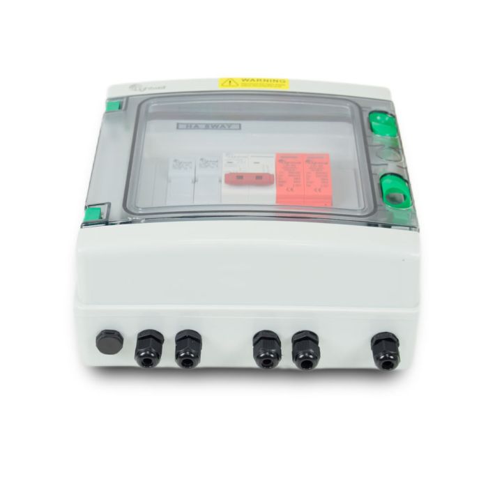 Сонячна PV розподільна коробка LQX1/1DC500VB1-1532-PG, DC 500В 1 вхід 1 вихід, з блискавкозахистом