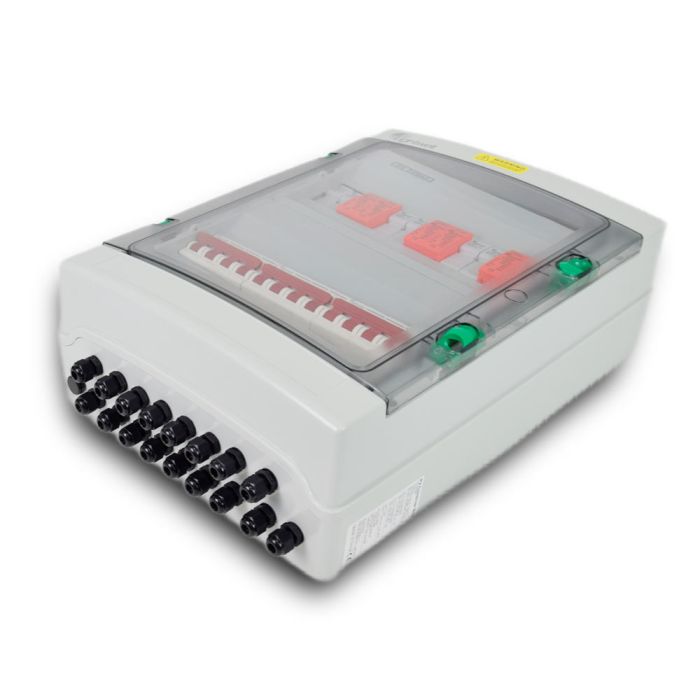 Сонячна PV розподільна коробка LQX3/3DC1000VB1-1532-PG, DC 1000В 3 входи 3 виходи, з блискавкозахистом