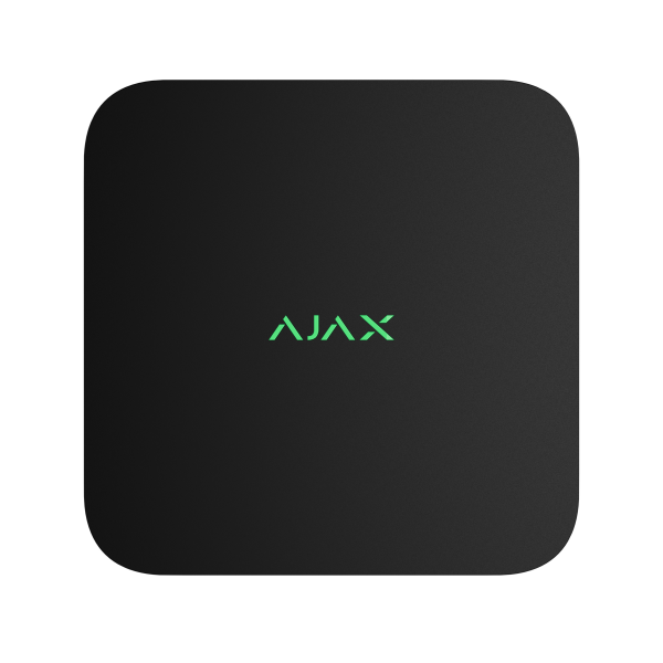 Мережевий відеореєстратор Ajax NVR DC (16-ch) Black (127057.122.BL)
