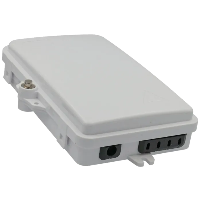 на 4 SC Simplex/LC duplex, 205x135x40 мм, без Адапт., (гільзи, касета) Бокс герметичний розподільний