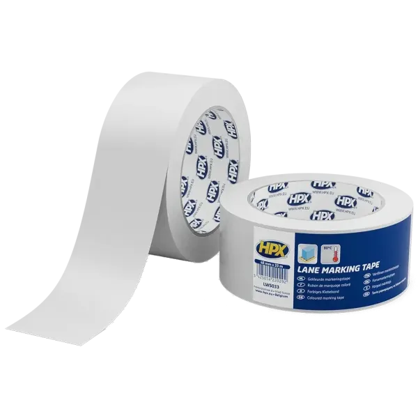 HPX LW5033 Lane Marking Tape 50мм x 33м Стрічка самоклеюча для маркування підлоги