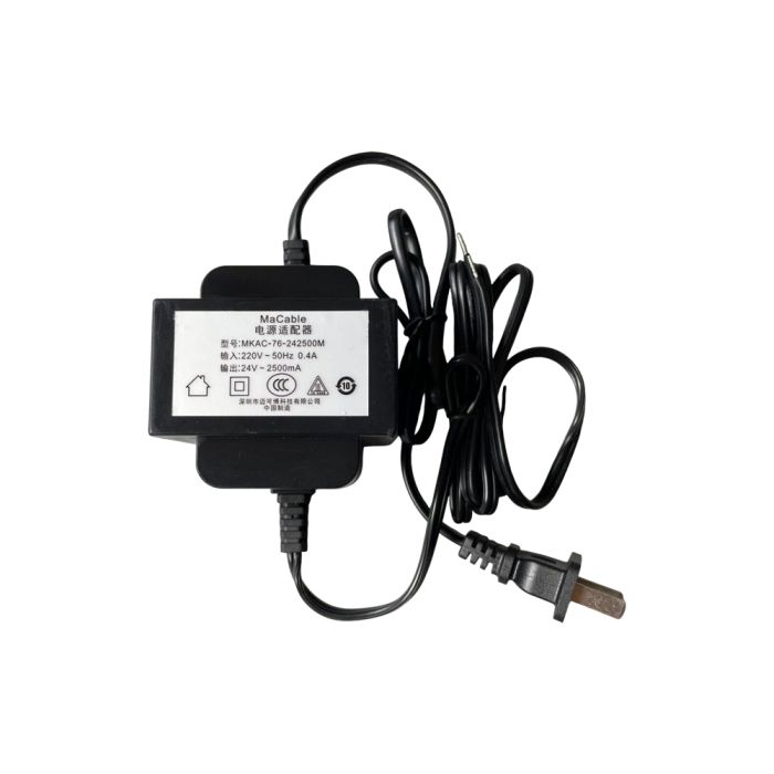 Блок живлення MaCable MKAC-76-242500M (24В 2.5A AC, 60W) (Довжина мережевого і вихідного кабелів: 1.4 м)