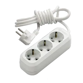 Makel Подовжувач 3х3м із заземленням 