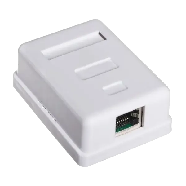 Hypernet MB-STP1 Розетка 1 порт екранована RJ45 STP біла