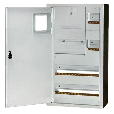 E.NEXT e.mbox.stand.n.f3.36.z.e Шафа металева, під 3-ф. електронний лічильник, 36 мод., навісна, з замком