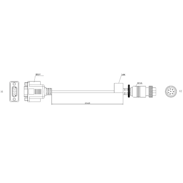 AE-MC9294-0.2(16M8A to DB15/F) Кабель