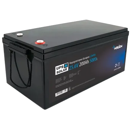 Merlion LiFePO4 25.6В 200А•г Літієва акумуляторна батарея