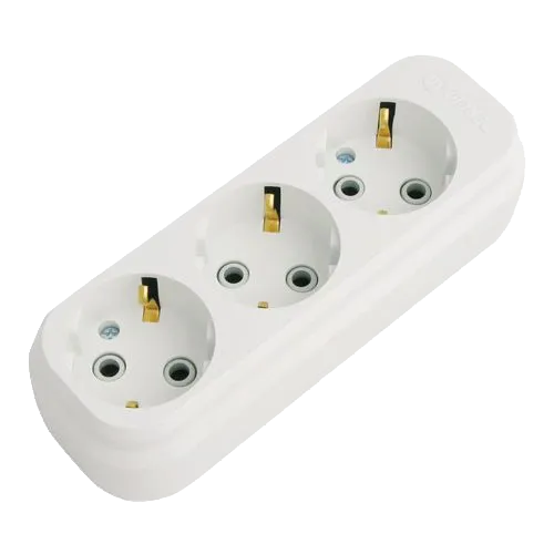 Makel MGP131 Колодка 3 гнізда з заземленням