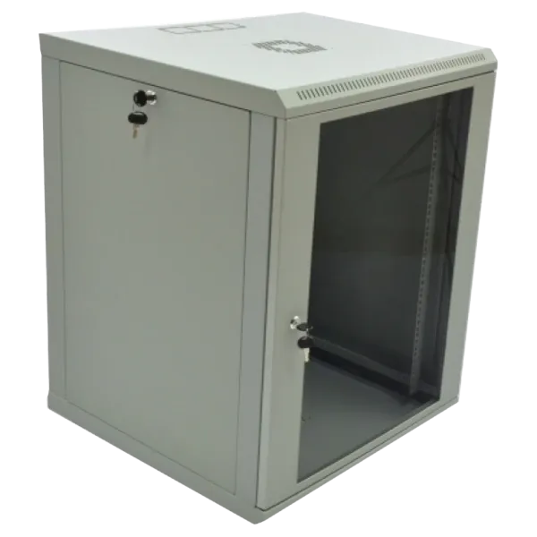 15U 600х600х773 мм акрилове скло сіра Шафа