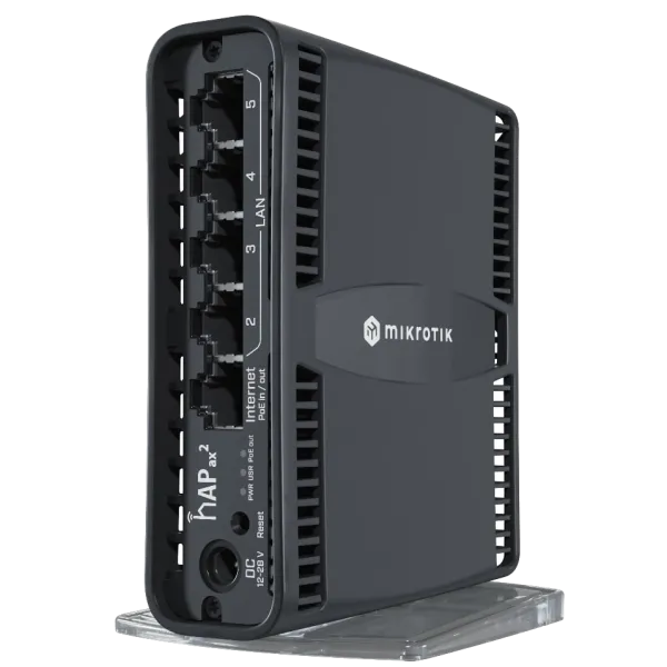 Mikrotik hAP ax² (C52iG-5HaxD2HaxD-TC) WiFi 6 Wi-Fi роутер