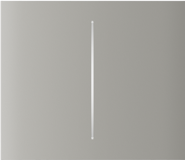 Центральна кнопка для двоклавішного вимикача Ajax CenterButton (2-gang) vertical Oyster