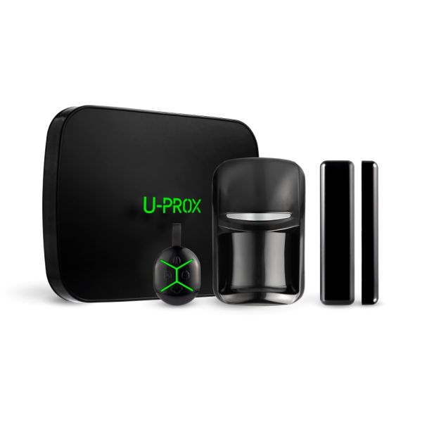 Комплект бездротової охоронної сигналізації U-Prox MPX LE KF kit Black