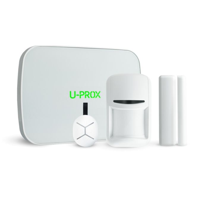 Комплект бездротової охоронної сигналізації U-Prox MPX LE KF kit White
