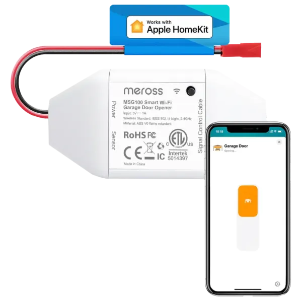 Meross MSG100HK(EU) Розумний пристрій відкриття гаражних дверей