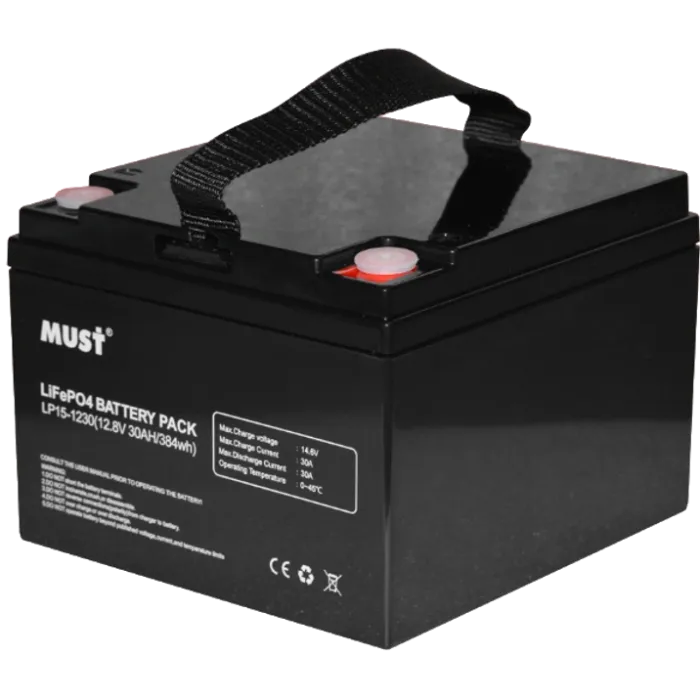 Must LP15-1230 (4S 12V/30A) Акумуляторна батарея