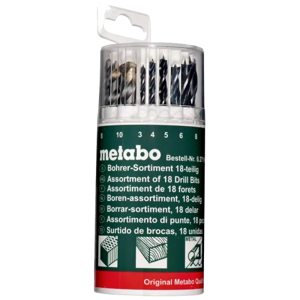 Metabo 18 предм. (627190000) Набір свердел