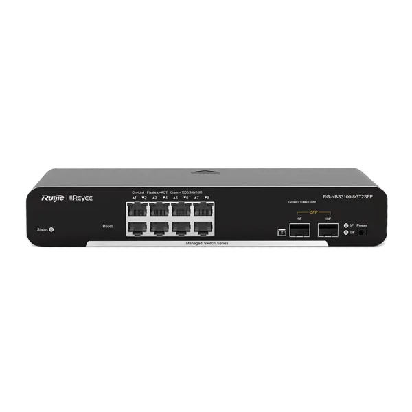 Ruijie RG-NBS3100-8GT2SFP L2 Комутатор 8 портів керований