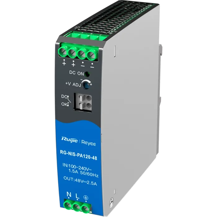 Ruijie RG-NIS-PA120-48 Джерело живлення AC/DC 120 Вт на DIN-рейку