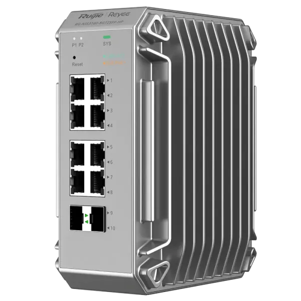 Ruijie RG-NIS3100-8GT2SFP-HP Комутатор 8 портів керований