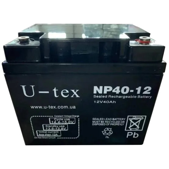 U-tex 12В / 40 Ah Акумулятор
