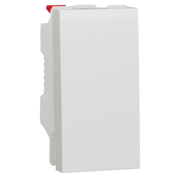 Schneider Electric New Unica NU310118 Вимикач 1-клавішний схема 1, 10А, 1 модуль білий