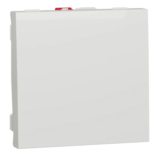 Schneider Electric New Unica NU320118 Вимикач 1-клавішний схема 1, 10А 2 модулі білий