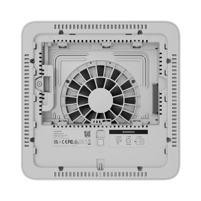 Мережевий відеореєстратор Ajax NVR HAC (8-ch) white з роз'ємом HDMI