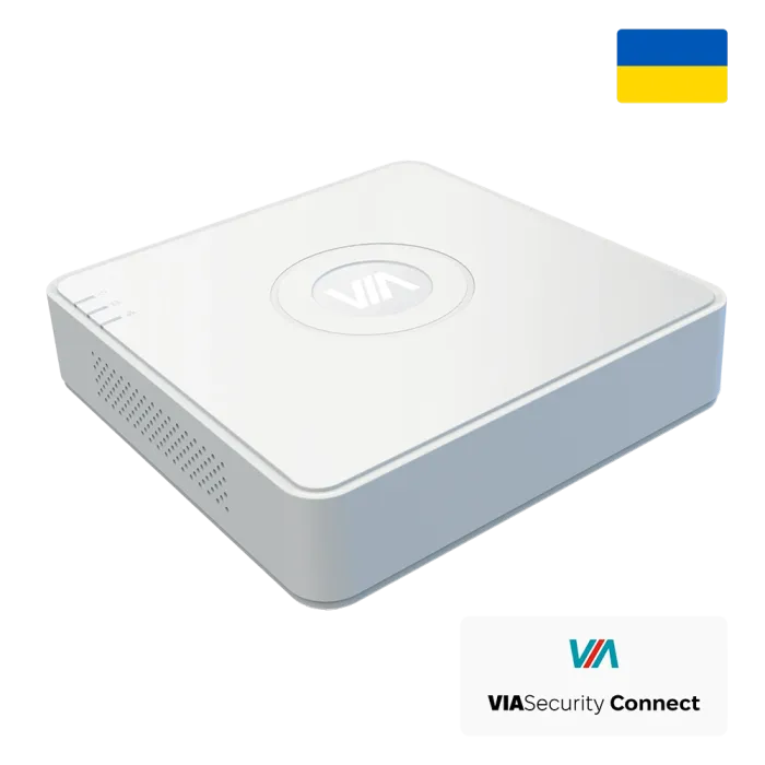 VIA-NVR04V1Q 4-канальний Відеореєстратор VIASecurity