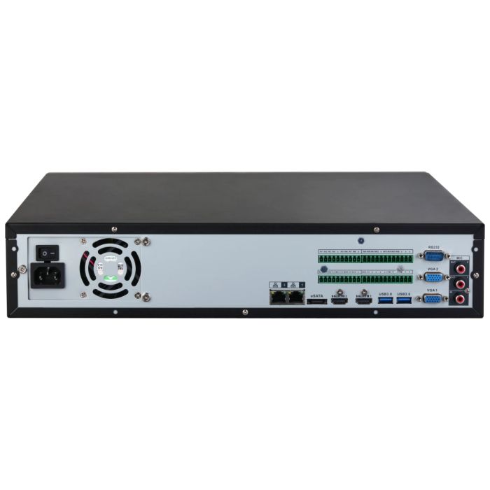 IP-відеореєстратор 64-канальний Dahua DHI-NVR5864-EI2 з AI функціями для систем відеонагляду