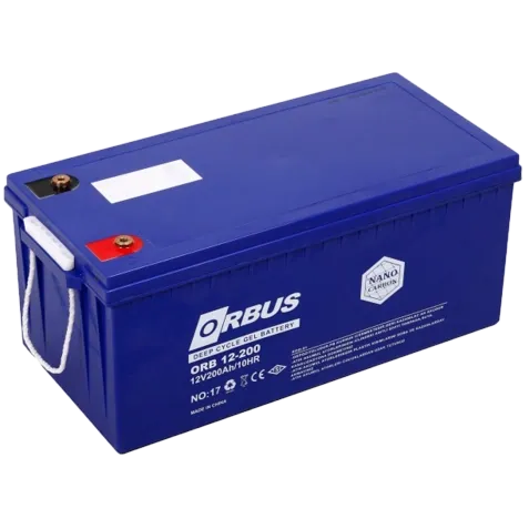 ORBUS CG12200 200A•г 12В гелева Свинцево-кислотна акумуляторна батарея