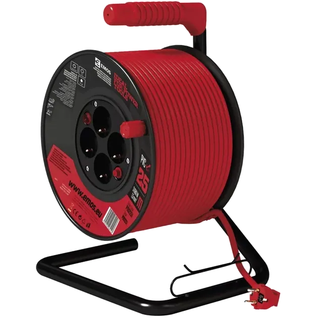 EMOS P092251 25м на котушці Мережевий подовжувач