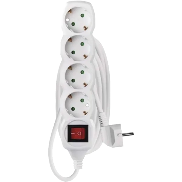 EMOS P1425R 4 розетки 5 м Мережевий подовжувач