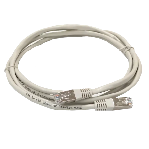 Kingda PAFT4050 Патч-корд FTP, 0.5 м, кат. 5e, сірий