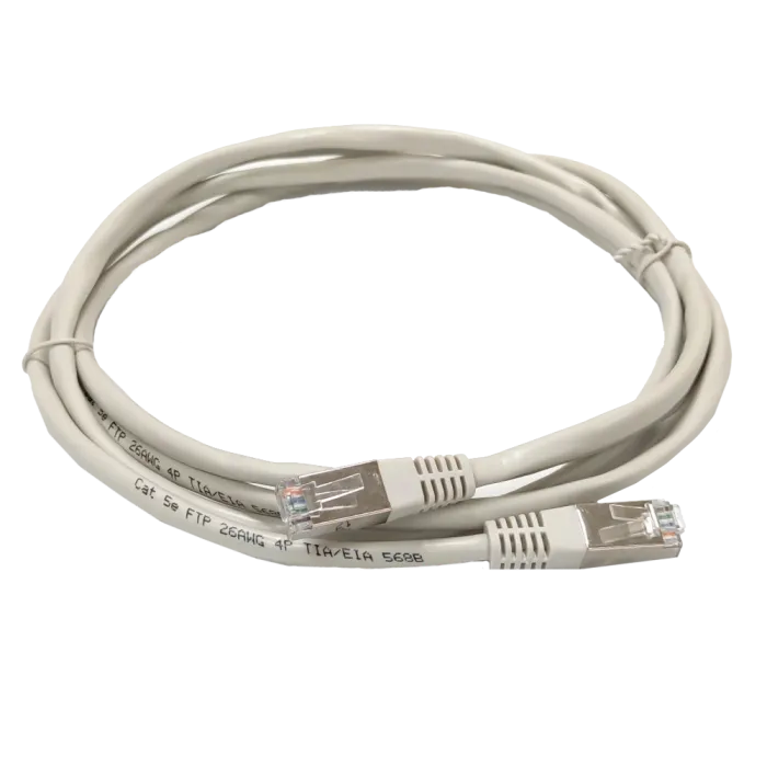 Kingda PAFT4050 Патч-корд FTP, 0.5 м, кат. 5e, сірий