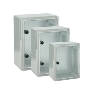 Електрощит (32-40501-007) з прозорими дверцятами 400х500х175