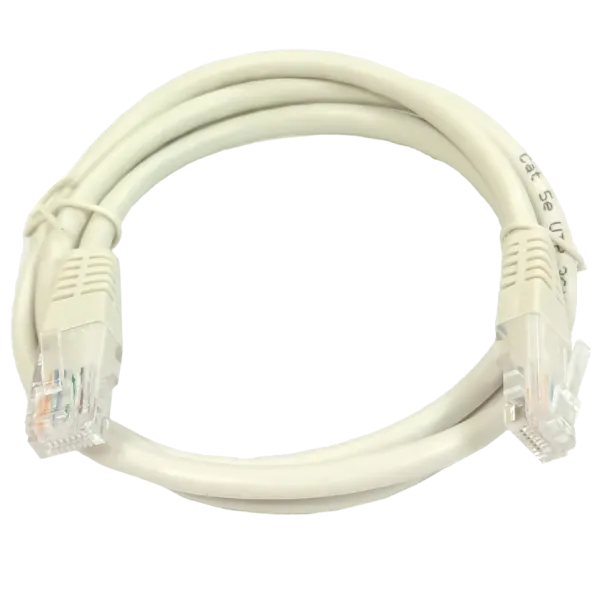 Патч-корд UTP, 15 м, кат. 5e, сірий