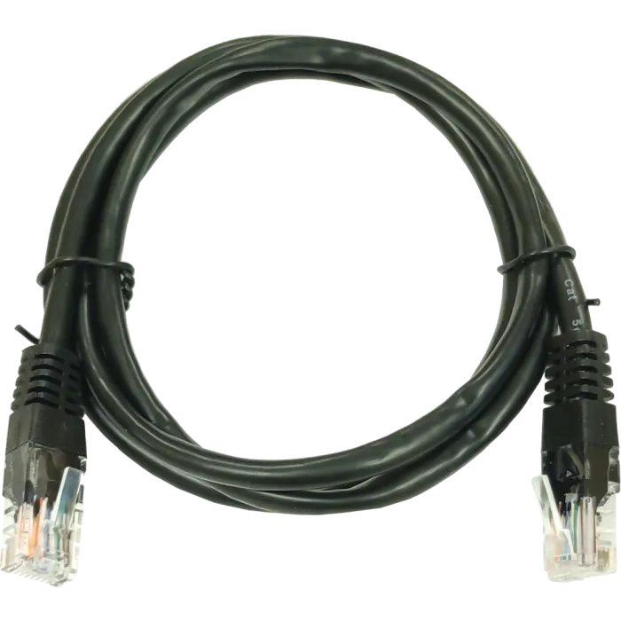 PAUT3300-BK Патч-корд UTP, 3 м, кат. 5e, чорний