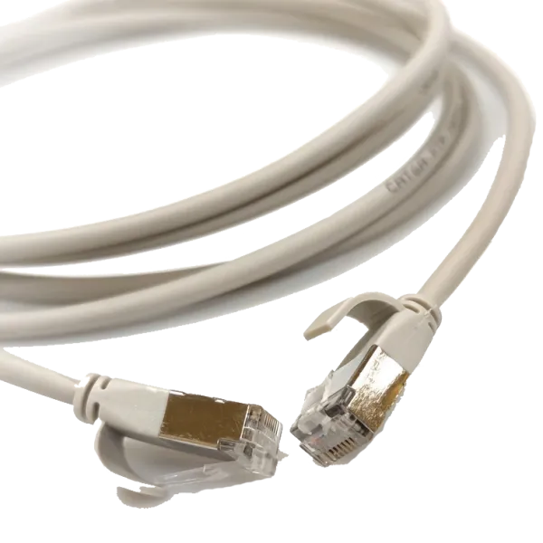 U/FTP, 0.5м, кат. 6А, 28AWG Slim, LSZH, LW Патч-корд