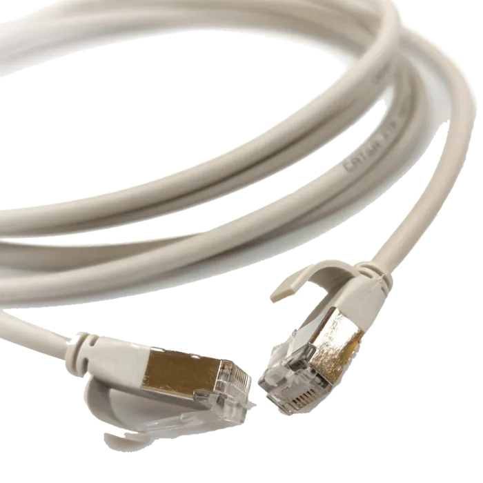 U/FTP, 0.5м, кат. 6А, 28AWG Slim, LSZH, LW Патч-корд