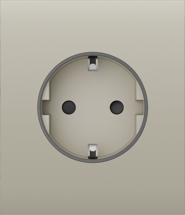 Центральна панель для вбудованої розетки Ajax СenterCover (basic) Ivory