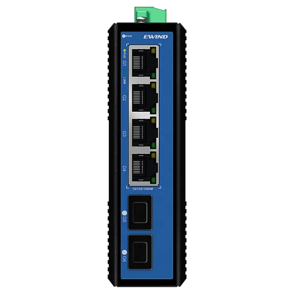 Ewind EW-PIS1806-4GE Комутатор 6 портів некерований