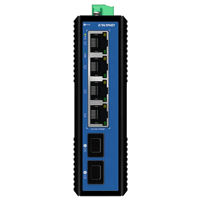 Ewind EW-PIS1806-4GE Комутатор 6 портів некерований